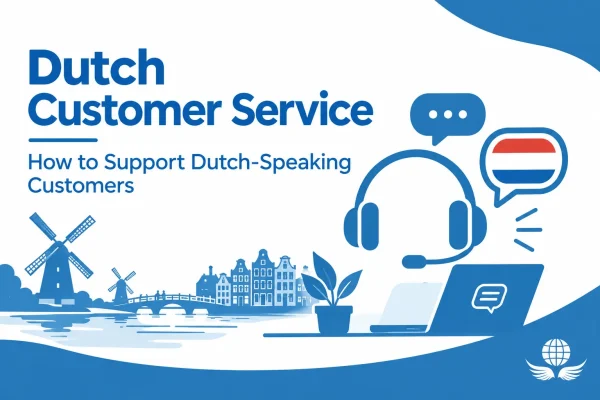 Agent providing Dutch customer service to a caller from Antwerp